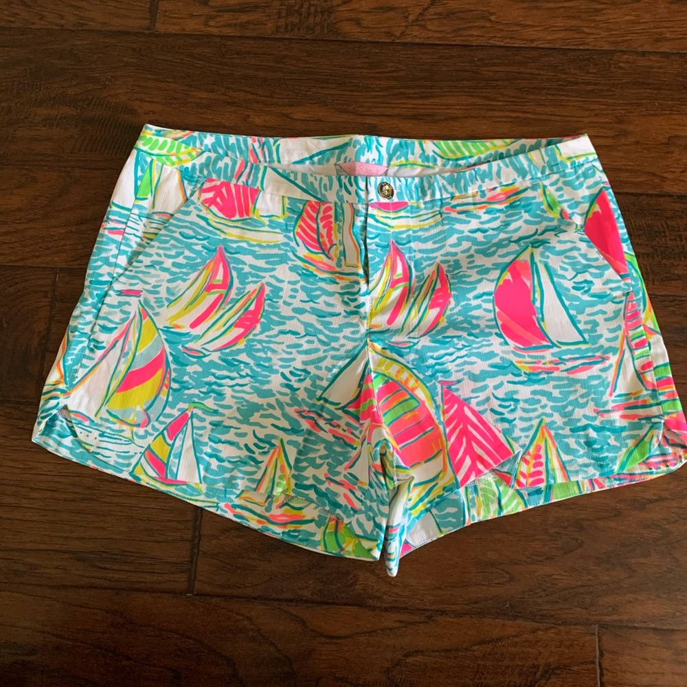 Lily Pulitzer Adie Shorts- You Gotta Regatta